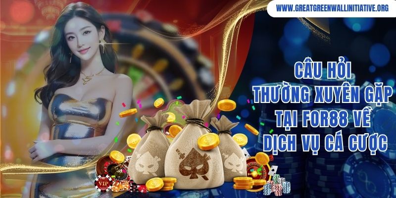 Câu hỏi thường xuyên bắt gặp tại For88 về dịch vụ cá cược