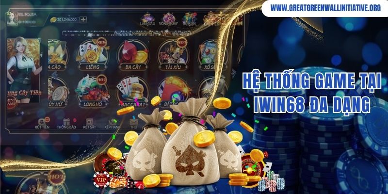 Iwin68 - Trải Nghiệm Liền Tay, Săn Ngay Thưởng Khủng 5 Hệ thống game Iwin68 đặc sắc và đa dạng nhiều bộ môn cá cược