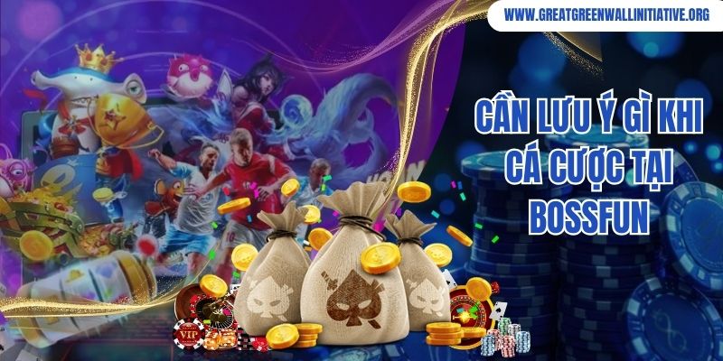 Cần lưu ý gì khi cá cược tại Bossfun