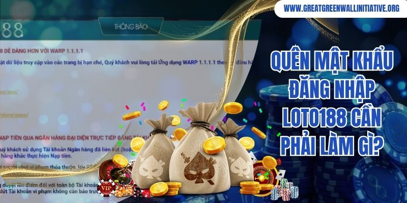 Loto188 - Sân Chơi Hot Hit, Nhận Ưu Đãi Sốc 5 Quên mật khẩu đăng nhập Loto188 cần phải làm gì?